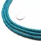Bright Blue Turquoise Smooth Rondelle Beads 2x4mm 15.5" Strand